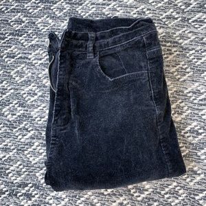 Brandy Melville/John Galt black corduroy skinnies